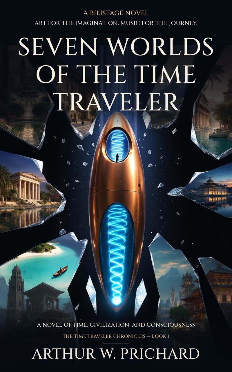 Cover of Seven Worlds of the Time Traveler